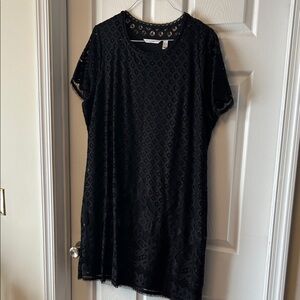 Isaac Mizrahi Black Lace DRESS